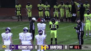 2021 MCC Football Hanford Falcons vs Hermiston Bulldogs [upl. by Airat]