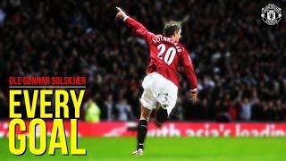 Every Goal  Ole Gunnar Solskjaer  Manchester United [upl. by Cnahc]