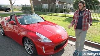 2014 Nissan 370Z Touring Roadster Test Drive Video Review [upl. by Orv]