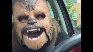 LAUGHING CHEWBACCA MASK LADY FULL VIDEO [upl. by Thor]