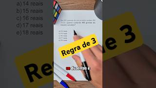 Regra de 3 na prática matemática educação [upl. by Nrevel376]