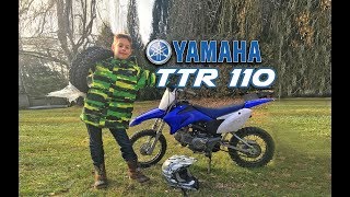 Riding my Yamaha TTR 110 DirtBike Review and Upgrades [upl. by Heilman]