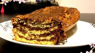 CUISINE Recette Régime  Le Gâteau Marbré ♡ [upl. by Htinek826]