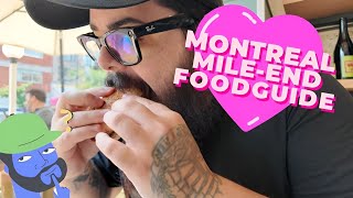 Montreal Food Tour 4 Places to eat That Are Not Bagel Shops Mile End Plateau area [upl. by Ahk]