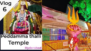 peddamma thalli temple hyderabad viralvideo love travelblog god peddammathalli hit [upl. by Erialcyram]