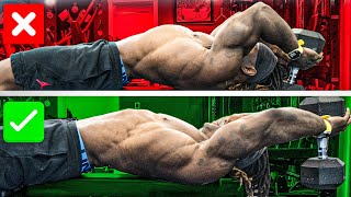 Dumbbell Pullover  Chest or Back Exercise [upl. by Ydur]