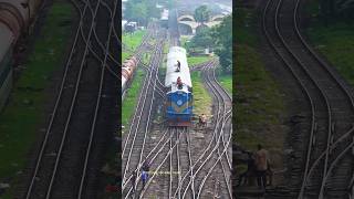 Rajshahi Express train leaving Dhaka Railway Station [upl. by Solley]