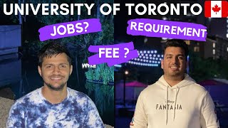 University of Toronto  Masters of Science in Applied Computing  Admission Req fees jobs [upl. by Ahsieym129]