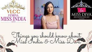 Difference between Miss India and Miss Diva Things you should know about Miss India and Miss Diva [upl. by Koloski]