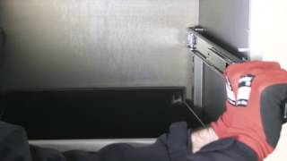 How to change a runnerslide on a filing cabinet  by Bisley How To [upl. by Ecaj131]