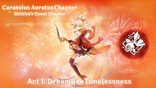 Genshin Impact ver 20 Yoimiya Story Quest  Carassius Auratus Chapter Act 1 Japanese Dub [upl. by Tri]