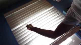 How to close window blinds [upl. by Ahsimrac]