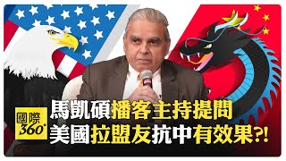 川普抗中 拜登發揚光大 馬凱碩與昆西國家事務研究所所長薩蘭席朵爾對談【國際360】20240605全球大視野GlobalVision [upl. by Ava547]