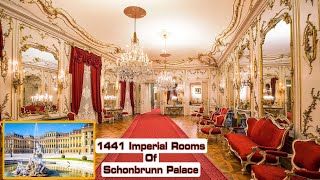 Schloß Schonbrunn palace Luxury Imperial Rooms Visit [upl. by Aiceila995]