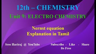 Nernst Equation Explained Electrochemistry Example Problems pH Chemistry Galvanic Cell [upl. by Irwinn578]