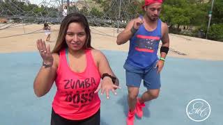 Pégate live  Ricky Martin  Zumba Choreography  Coreografía Zumba  Meli Espinoza [upl. by Yearwood]