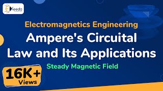 Amperes Circuital Law and Its Applications  Steady Magnetic Field  Electromagnetic Engineering [upl. by Selij]