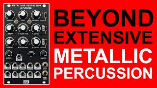 Mega Metallic Eurorack Percussion amp beyond  Entity Metalloid from Steady State Fate [upl. by Peyter]