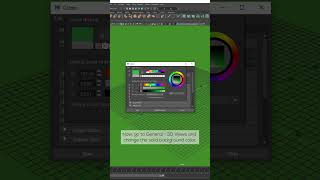 How to change viewport colors maya3d blender tutorial [upl. by Lebna521]