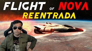 Reentrada planetaria REALISTA en FLIGHT OF NOVA [upl. by Radack]