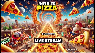 🔴 INFINITE PIZZA IS BACK  SPEEDRUN MORNING STREAM☀️ infinitepizza shorts [upl. by Obaza]