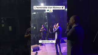 Fiston Mbuyi et l’honorable Van Walesa  MEGA LIVE • KINSHASA CONCERT  Bilaka [upl. by Lancey]