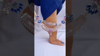 anklet design silver payal design [upl. by Sadira971]