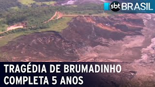 Tragédia de Brumadinho completa 5 anos data é marcada por protestos  SBT Brasil 250124 [upl. by Dnana]