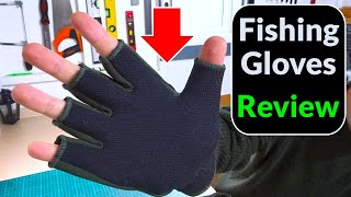 Crane Neoprene Fishing Gloves from Aldi  BARGAIN Tackle Review [upl. by Amees]