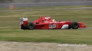 3 seat Ferrari Formula 1 car with V10 engine EPIC Sound [upl. by Arundel]