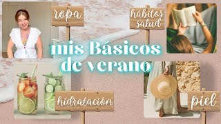 Básicos verano ropa hidratación hábitos remedio natural contra los mosquitos [upl. by Mikihisa]