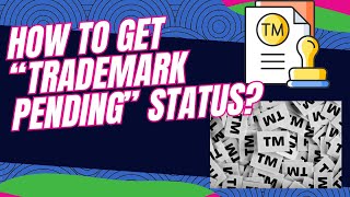 How I Got quotTrademark Pendingquot Status [upl. by Shina]