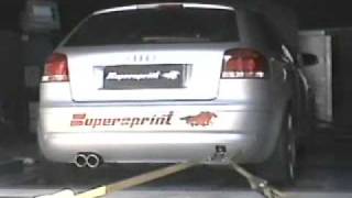 SUPERSPRINT AUDI A3 QUATTRO 32i VR6 [upl. by Eicart]