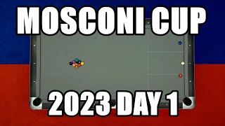 MOSCONI CUP 2023 DAY 1 [upl. by Llerol]