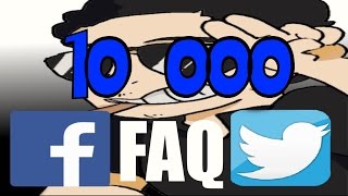 10 000 ABONNÉS  Annonces  FAQ amp Réseaux sociaux POSEZMOI VOS QUESTIONS [upl. by Aihsilat]