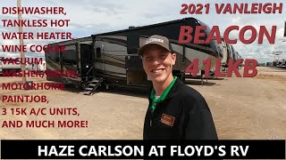 This 2021 VANLEIGH BEACON 41LKB is the LUXURY 5th wheel of your DREAMS Haze Carlson at Floyds RV [upl. by Aber525]