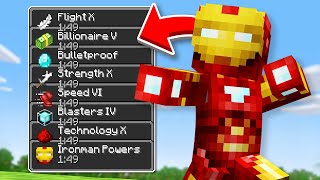 I Became IRONMAN in Minecraft [upl. by Nickey]