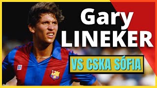 Gary LINEKER Barcelona vs CSKA Sófia 1989  Goal amp Highlights [upl. by Araek]