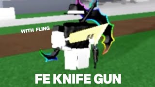 FluxusHydrogenAXDelta Mobile Script FE KNIFE GUN wfling [upl. by Ancelin]