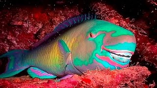 Parrotfish BuckToothed and BeachBuilding Beauties HD  Borneo from Below S01E21  SZtv [upl. by Yht]