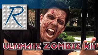 Zombie Makeup How To  Using The Ultimate Zombie Kit [upl. by Squires813]