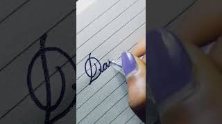 calligraphy handwritting name writing eassywriting english cursive motivation [upl. by Ormand]