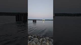 Bremerton ferry leaving station [upl. by Parent]