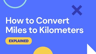 How to Convert Miles to Kilometers miles to km [upl. by Anitsugua]