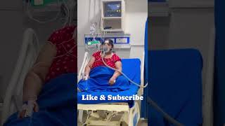 Patient on bipap  Cpap support in ICU  Bipap mashine  cpap mashine  nrbm mask shorts doctor [upl. by Morgen]