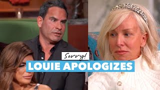 Louie Ruelas Apologizes to Margaret Josephs After RHONJ Finale Jackie Reacts amp Bravo FanFest [upl. by Iphagenia469]