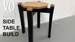 Oak side table build [upl. by Enaenaj]