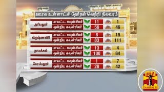 ஊரக உள்ளாட்சி தேர்தல் வெற்றி நிலவரம்  Local Body Election Result  DMK  AIADMK [upl. by Annekahs887]