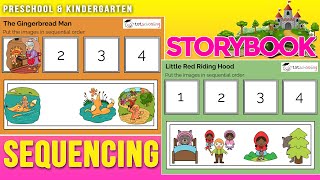 STORYBOOK SEQUENCING  FREE BOOM CARDS by Totschooling 😍 [upl. by Widera]