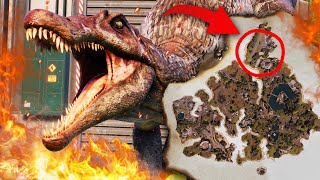 HORROR TOUR of Abandoned Jurassic Park Mini Sorna  Jurassic World Evolution 2 Sandbox Park Tour [upl. by Doykos143]